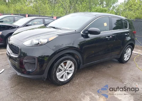 2017 Kia Sportage Lx из США, поврежденный, VIN KNDPM3AC4H7279470